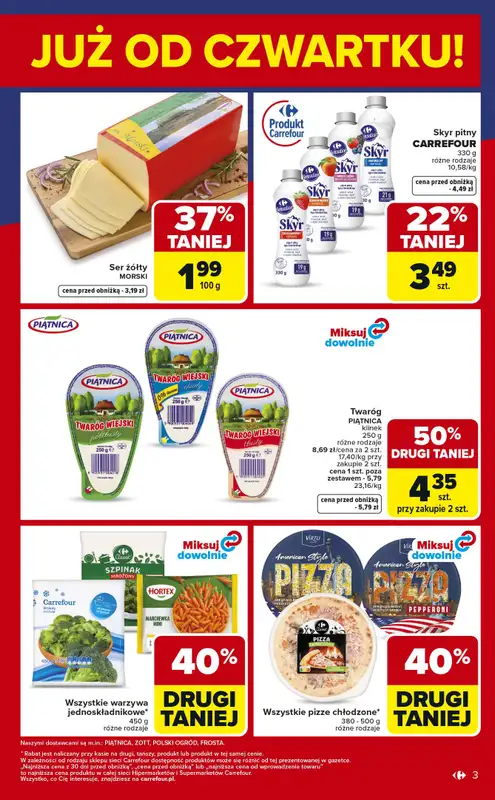 Carrefour Market - gazetka promocyjna Gazetka Weekend promek już od czwartku od czwartku 05.02 do soboty 07.02 - strona 3