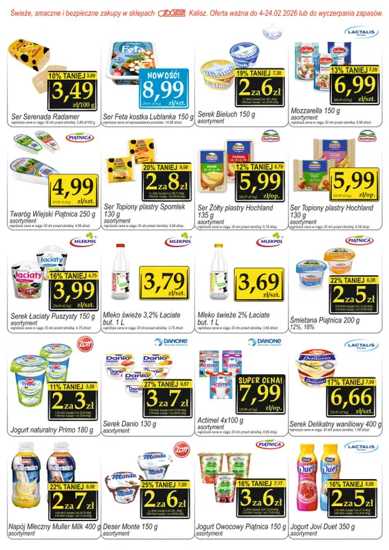 Społem - Blisko i Korzystnie - gazetka promocyjna Gazetka PSS Kalisz od wtorku 03.02 do wtorku 24.02 - strona 5