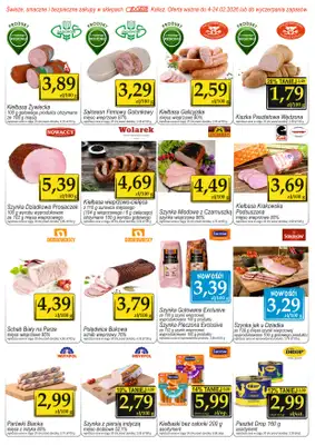 Społem - Blisko i Korzystnie - gazetka promocyjna Gazetka PSS Kalisz od wtorku 03.02 do wtorku 24.02 - strona 2