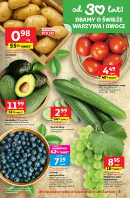 Auchan - gazetka promocyjna Gazetka 30 Lat Supermarket Auchan od czwartku 05.02 do środy 11.02 - strona 3