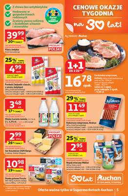 Auchan - gazetka promocyjna Gazetka 30 Lat Supermarket Auchan od czwartku 05.02 do środy 11.02 - strona 5