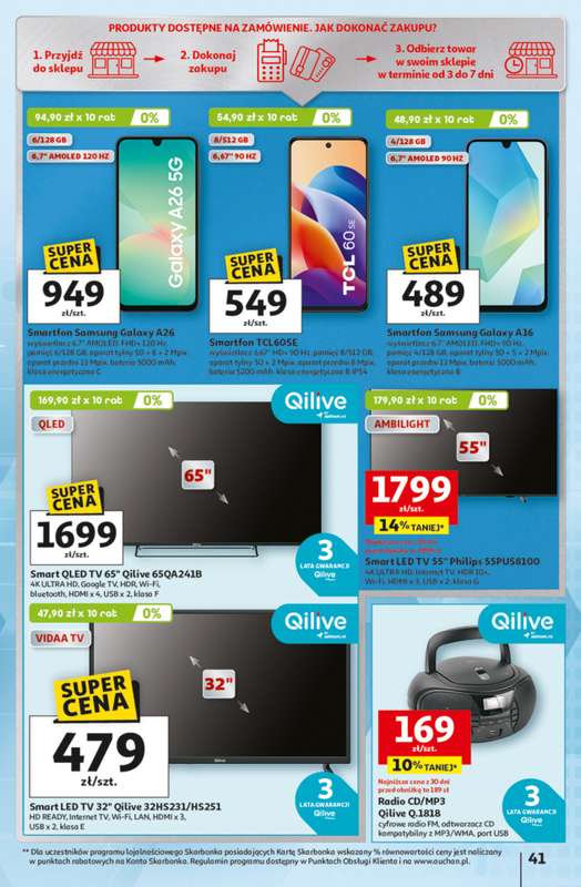 Auchan - gazetka promocyjna Gazetka 30 Lat Hipermarket Auchan od czwartku 05.02 do środy 11.02 - strona 41