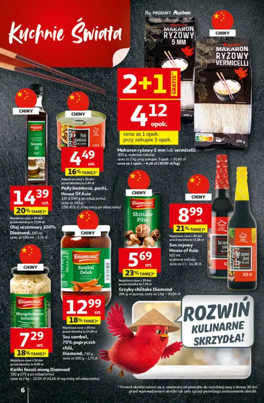 Auchan - gazetka promocyjna Gazetka 30 Lat Hipermarket Auchan od czwartku 05.02 do środy 11.02 - strona 6