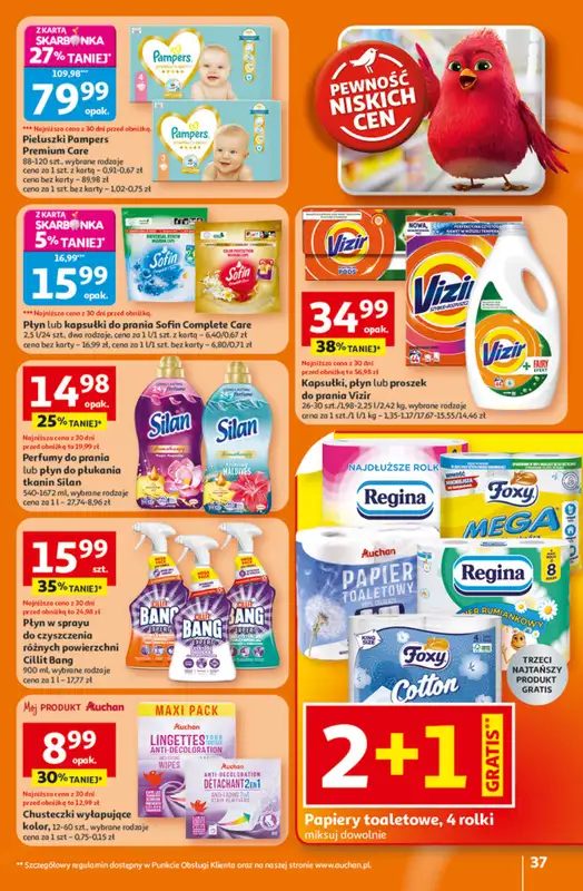 Auchan - gazetka promocyjna Gazetka 30 Lat Hipermarket Auchan od czwartku 05.02 do środy 11.02 - strona 37