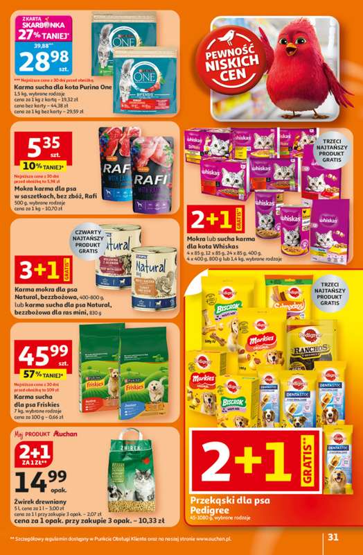 Auchan - gazetka promocyjna Gazetka 30 Lat Hipermarket Auchan od czwartku 05.02 do środy 11.02 - strona 31