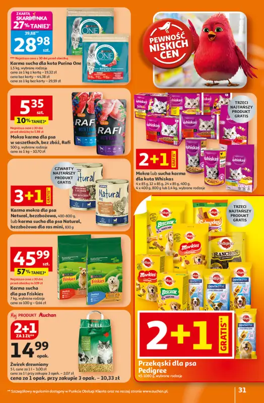 Auchan - gazetka promocyjna Gazetka 30 Lat Hipermarket Auchan od czwartku 05.02 do środy 11.02 - strona 31