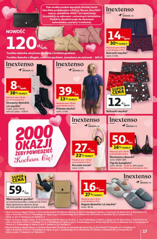 Auchan - gazetka promocyjna Gazetka 30 Lat Hipermarket Auchan od czwartku 05.02 do środy 11.02 - strona 17