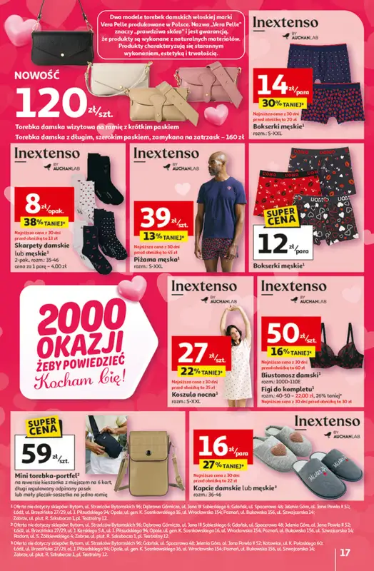 Auchan - gazetka promocyjna Gazetka 30 Lat Hipermarket Auchan od czwartku 05.02 do środy 11.02 - strona 17