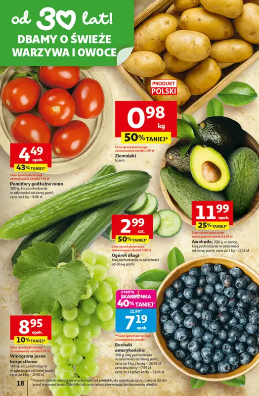Auchan - gazetka promocyjna Gazetka 30 Lat Hipermarket Auchan od czwartku 05.02 do środy 11.02 - strona 18