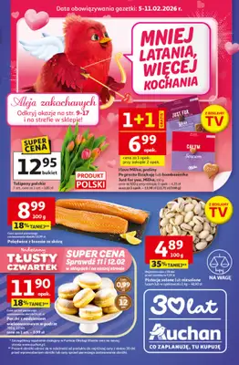 Auchan - gazetka promocyjna Gazetka 30 Lat Hipermarket Auchan od czwartku 05.02 do środy 11.02