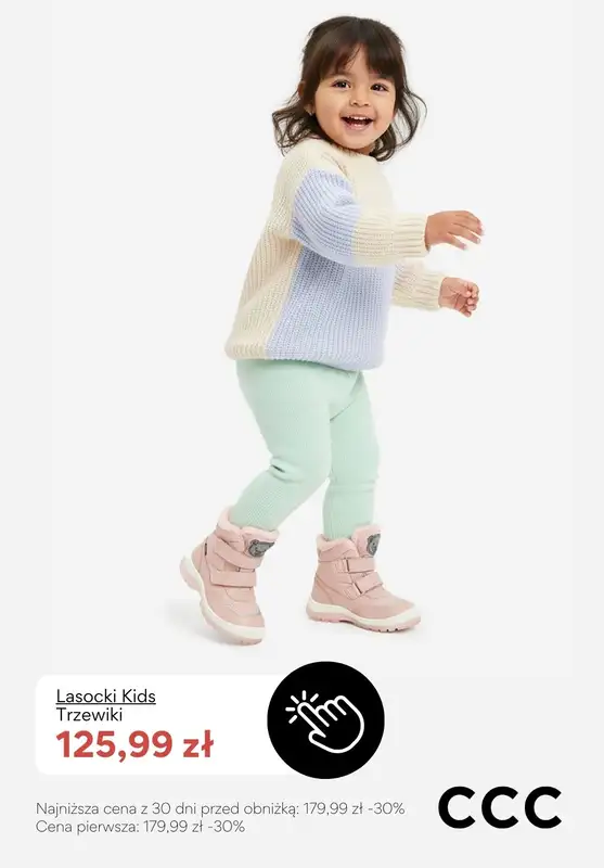 CCC - gazetka promocyjna Dziecięce obuwie zimowe - PROMOCJE od wtorku 03.02  - strona 10