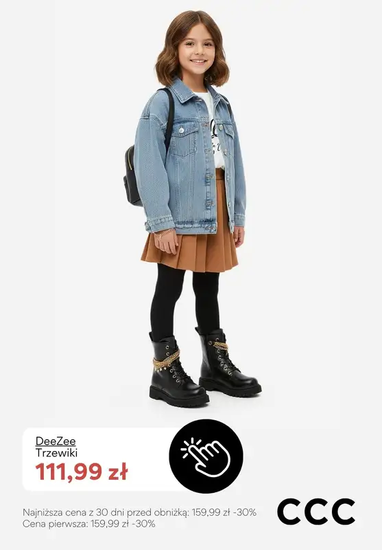 CCC - gazetka promocyjna Dziecięce obuwie zimowe - PROMOCJE od wtorku 03.02  - strona 8