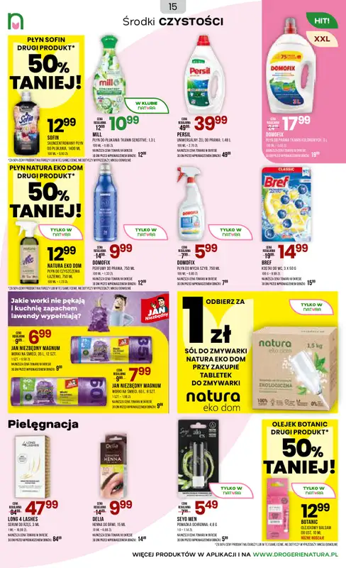 Drogerie Natura - gazetka promocyjna Gazetka od wtorku 03.02 do niedzieli 15.02 - strona 15