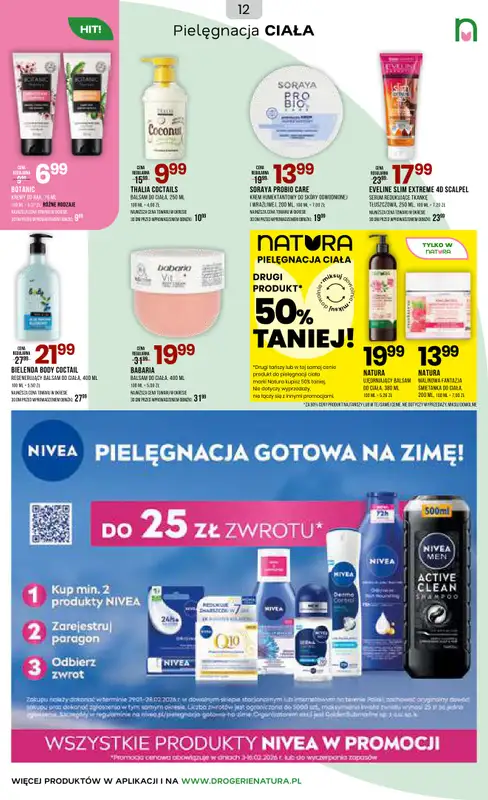 Drogerie Natura - gazetka promocyjna Gazetka od wtorku 03.02 do niedzieli 15.02 - strona 12