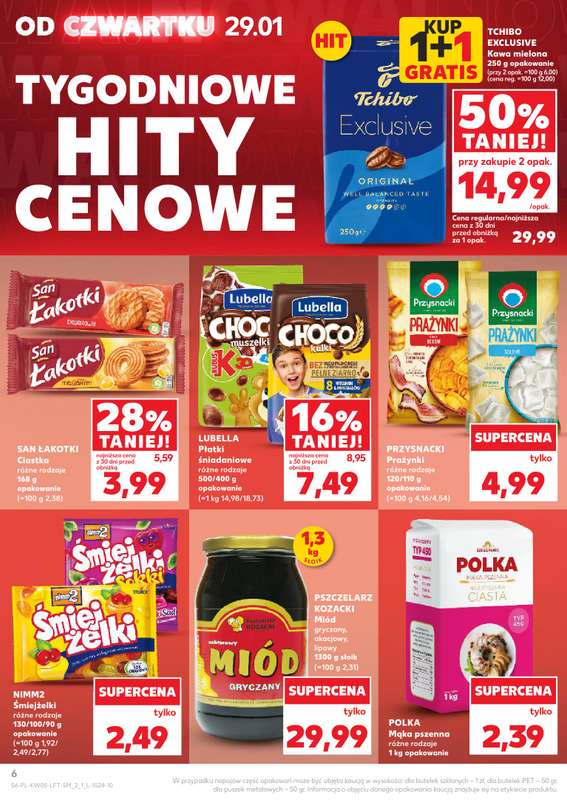 Kaufland - gazetka promocyjna Oferta Kaufland od czwartku 29.01 do środy 04.02 - strona 6