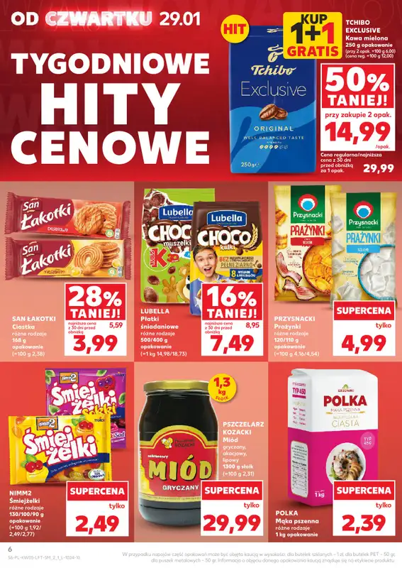 Kaufland - gazetka promocyjna Oferta Kaufland od czwartku 29.01 do środy 04.02 - strona 6