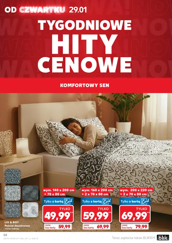 Kaufland - gazetka promocyjna Oferta Kaufland od czwartku 29.01 do środy 04.02 - strona 50