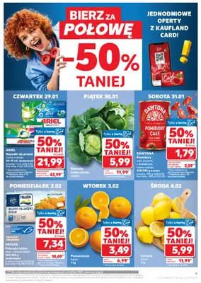 Kaufland - gazetka promocyjna Oferta Kaufland od czwartku 29.01 do środy 04.02 - strona 9
