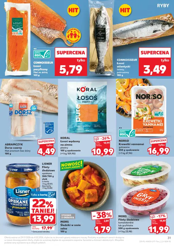 Kaufland - gazetka promocyjna Oferta Kaufland od czwartku 29.01 do środy 04.02 - strona 31