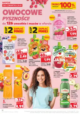 Kaufland - gazetka promocyjna Oferta Kaufland od czwartku 29.01 do środy 04.02 - strona 38