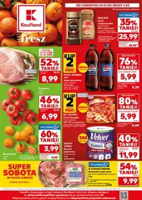 Kaufland - gazetka promocyjna Oferta Kaufland od czwartku 29.01 do środy 04.02