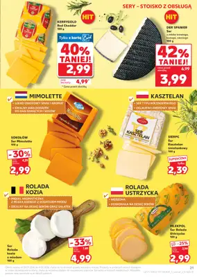 Kaufland - gazetka promocyjna Oferta Kaufland od czwartku 29.01 do środy 04.02 - strona 21