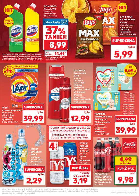 Kaufland - gazetka promocyjna Oferta Kaufland od czwartku 29.01 do środy 04.02 - strona 7