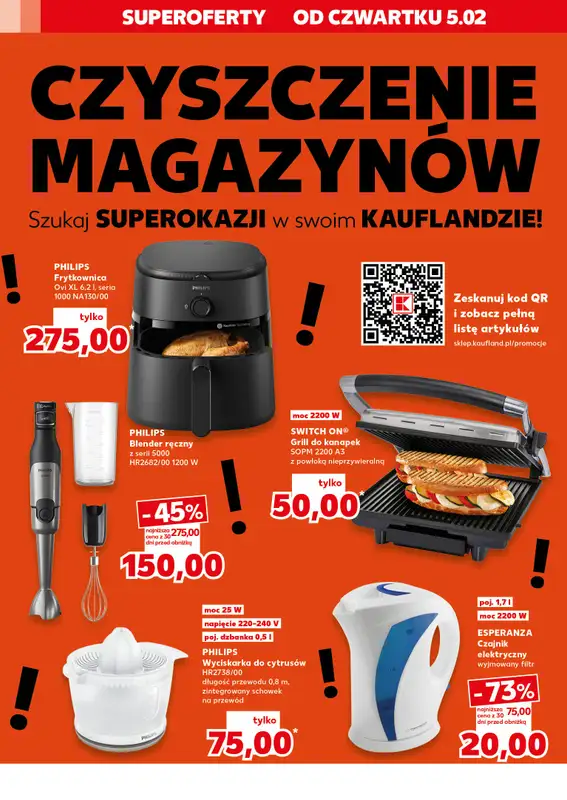 Kaufland - gazetka promocyjna Oferta Kaufland - Non Food od czwartku 05.02 do soboty 14.02 - strona 16
