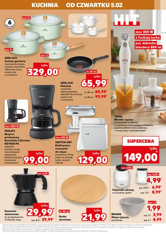 Kaufland - gazetka promocyjna Oferta Kaufland - Non Food od czwartku 05.02 do soboty 14.02 - strona 15