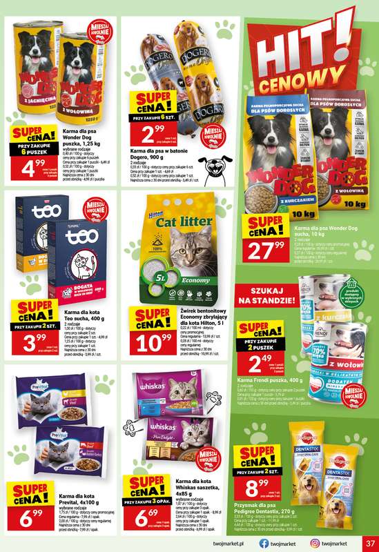 Twój Market - gazetka promocyjna Gazetka od środy 04.02 do wtorku 10.02 - strona 37