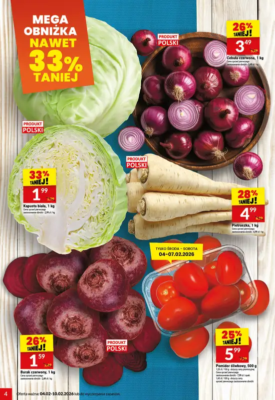 Twój Market - gazetka promocyjna Gazetka od środy 04.02 do wtorku 10.02 - strona 4