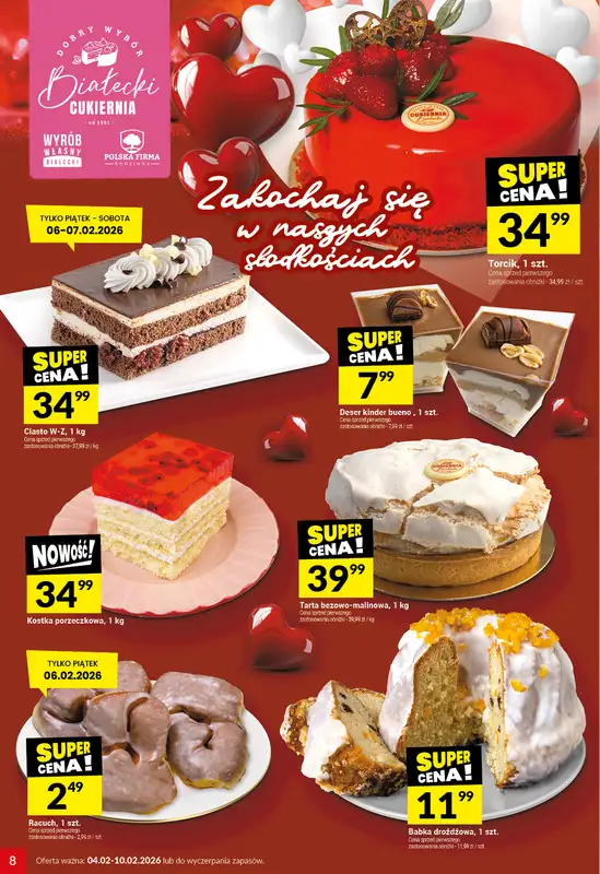 Twój Market - gazetka promocyjna Gazetka od środy 04.02 do wtorku 10.02 - strona 8