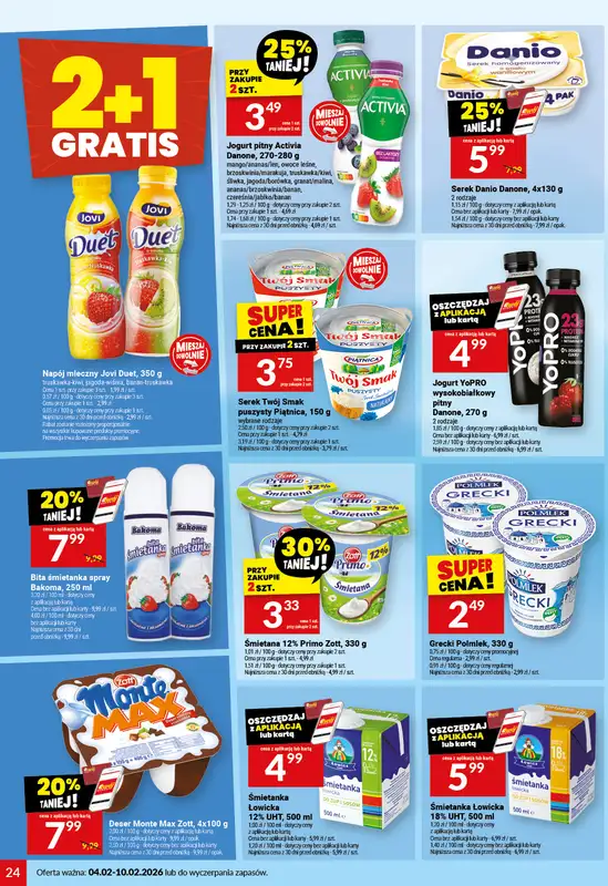Twój Market - gazetka promocyjna Gazetka od środy 04.02 do wtorku 10.02 - strona 24