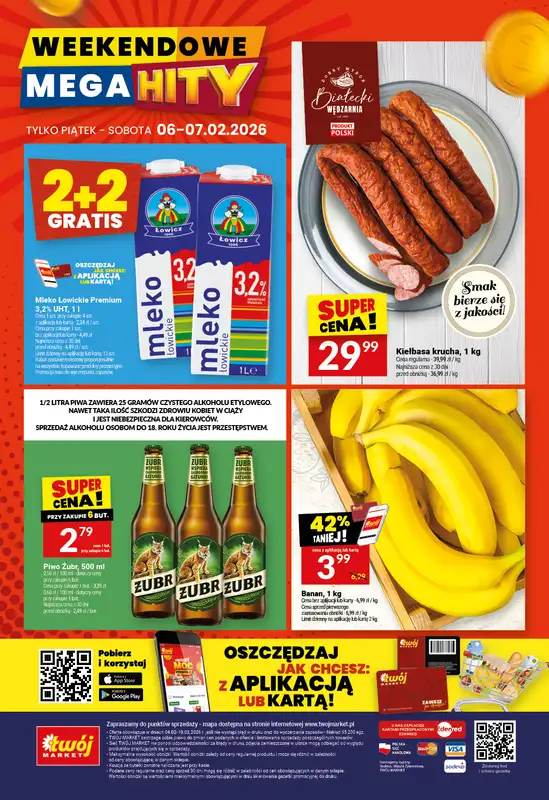 Twój Market - gazetka promocyjna Gazetka od środy 04.02 do wtorku 10.02 - strona 40