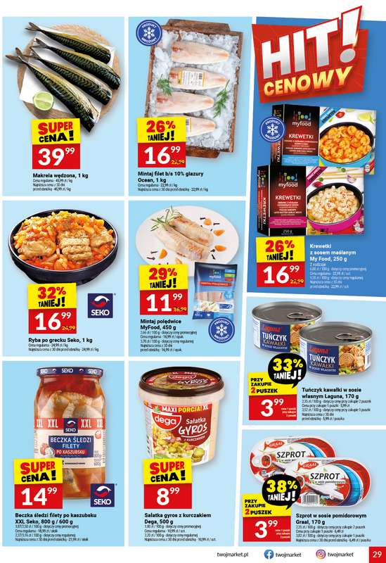 Twój Market - gazetka promocyjna Gazetka od środy 04.02 do wtorku 10.02 - strona 29