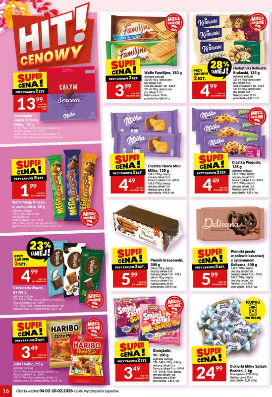 Twój Market - gazetka promocyjna Gazetka od środy 04.02 do wtorku 10.02 - strona 16