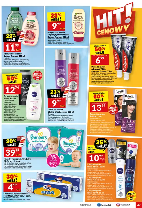 Twój Market - gazetka promocyjna Gazetka od środy 04.02 do wtorku 10.02 - strona 39