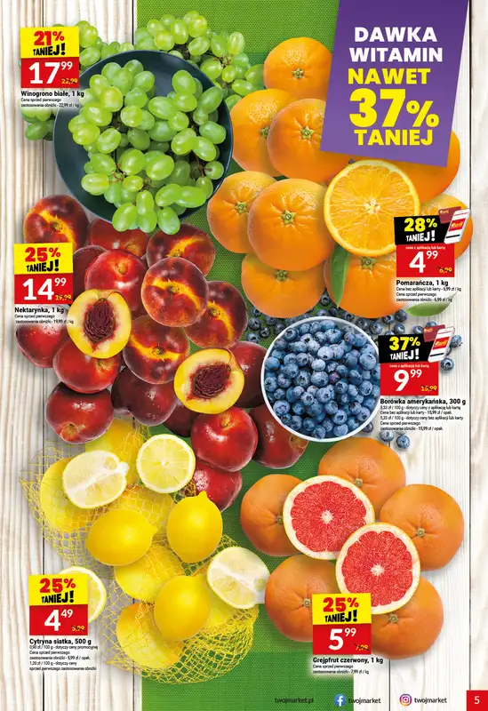 Twój Market - gazetka promocyjna Gazetka od środy 04.02 do wtorku 10.02 - strona 5