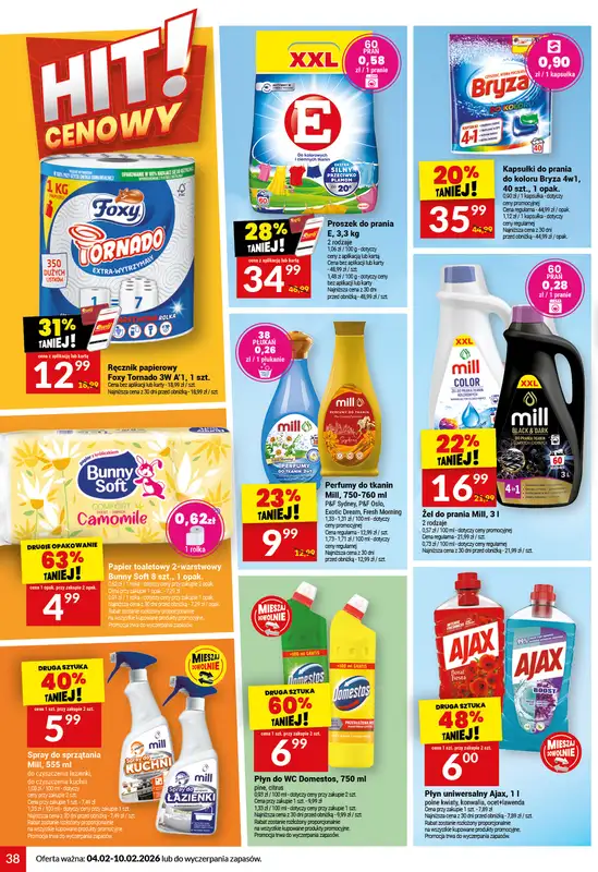 Twój Market - gazetka promocyjna Gazetka od środy 04.02 do wtorku 10.02 - strona 38