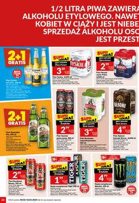 Twój Market - gazetka promocyjna Gazetka od środy 04.02 do wtorku 10.02 - strona 34