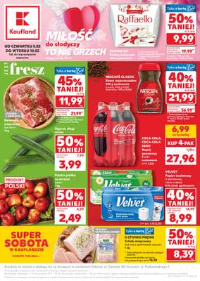 Kaufland - gazetka promocyjna Oferta Kaufland  do wtorku 10.02