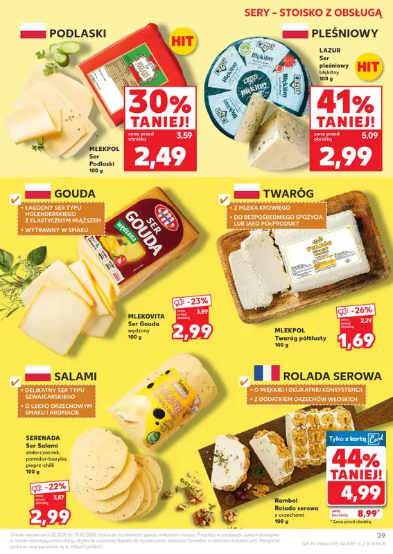 Kaufland - gazetka promocyjna Oferta Kaufland od czwartku 05.02 do wtorku 10.02 - strona 29