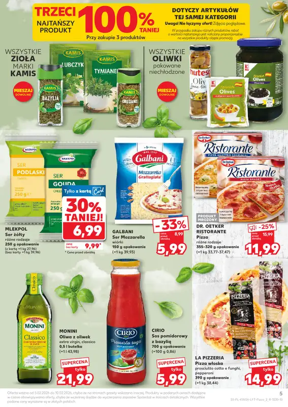 Kaufland - gazetka promocyjna Oferta Kaufland od czwartku 05.02 do wtorku 10.02 - strona 5
