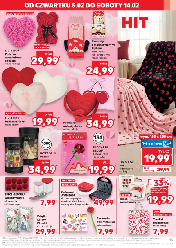 Kaufland - gazetka promocyjna Oferta Kaufland od czwartku 05.02 do wtorku 10.02 - strona 13