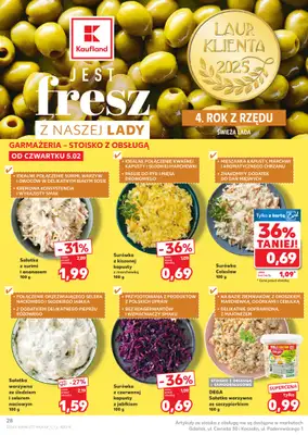 Kaufland - gazetka promocyjna Oferta Kaufland od czwartku 05.02 do wtorku 10.02 - strona 28