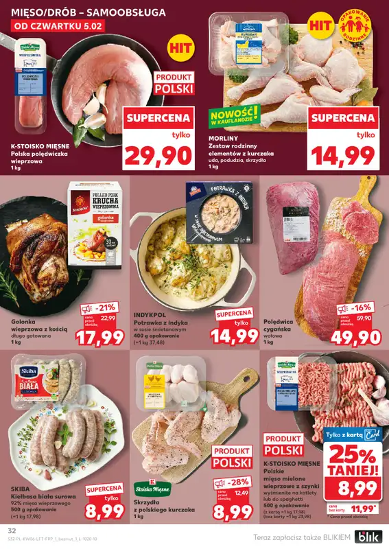 Kaufland - gazetka promocyjna Oferta Kaufland od czwartku 05.02 do wtorku 10.02 - strona 32