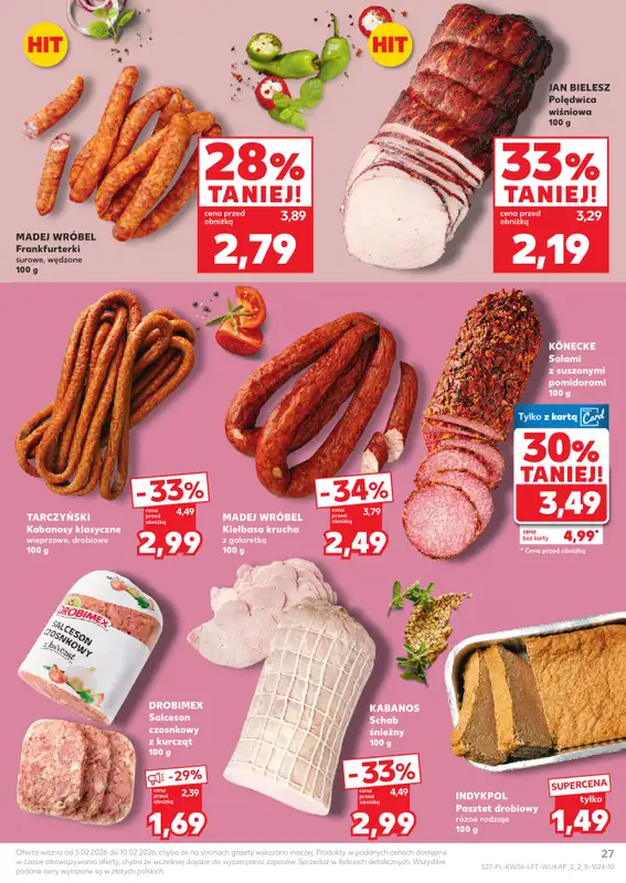 Kaufland - gazetka promocyjna Oferta Kaufland od czwartku 05.02 do wtorku 10.02 - strona 27
