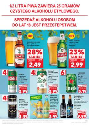 Kaufland - gazetka promocyjna Oferta Kaufland od czwartku 05.02 do wtorku 10.02 - strona 43