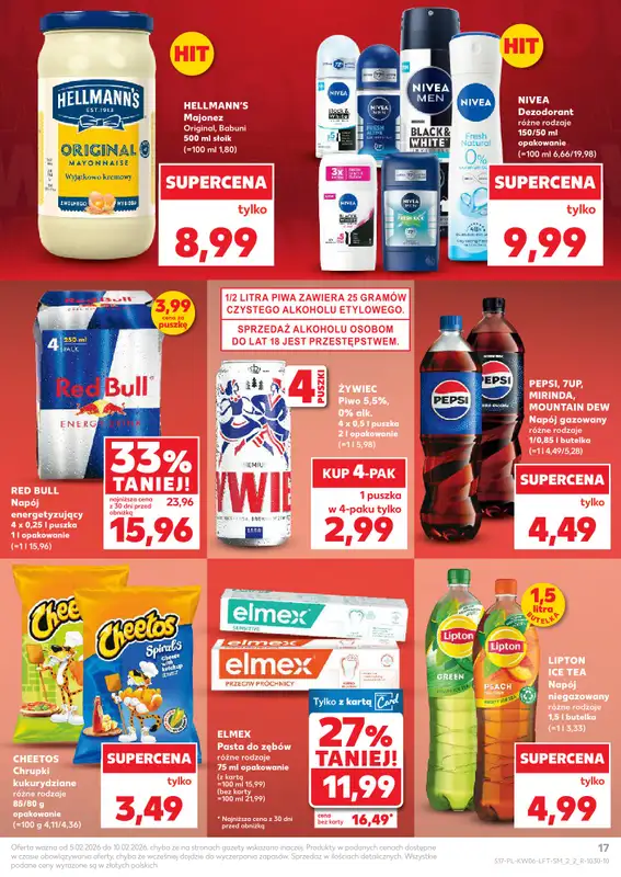 Kaufland - gazetka promocyjna Oferta Kaufland od czwartku 05.02 do wtorku 10.02 - strona 17