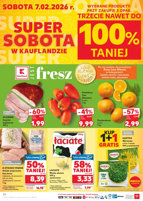 Kaufland - gazetka promocyjna Oferta Kaufland od czwartku 05.02 do wtorku 10.02 - strona 20
